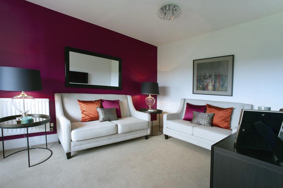 Monkswood in Priorslee - living room (image 3 of 20)