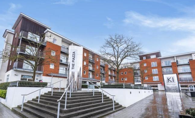Kennet Island in Reading - view