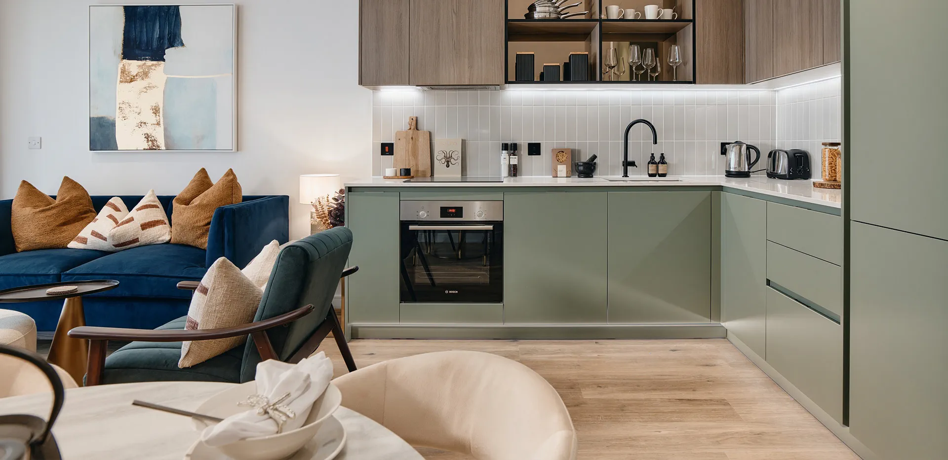 Quadrant House in Southall - kitchen area (image 2 of 5)