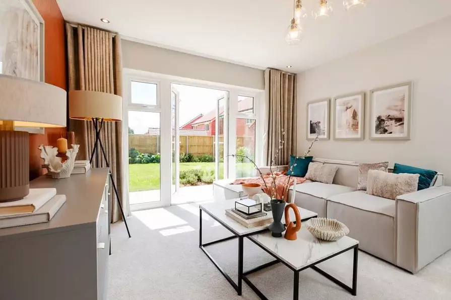 The Asps in Warwick - living room (image 3 of 7)
