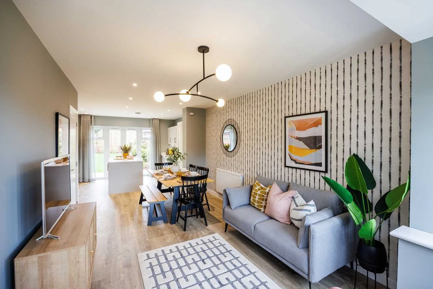 The Meadows in Exeter - living room (image 3 of 7)