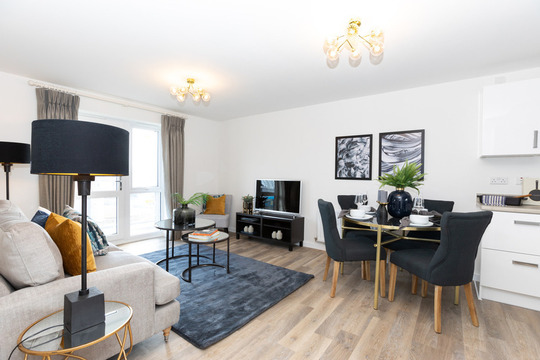 High View in Paulton - living room