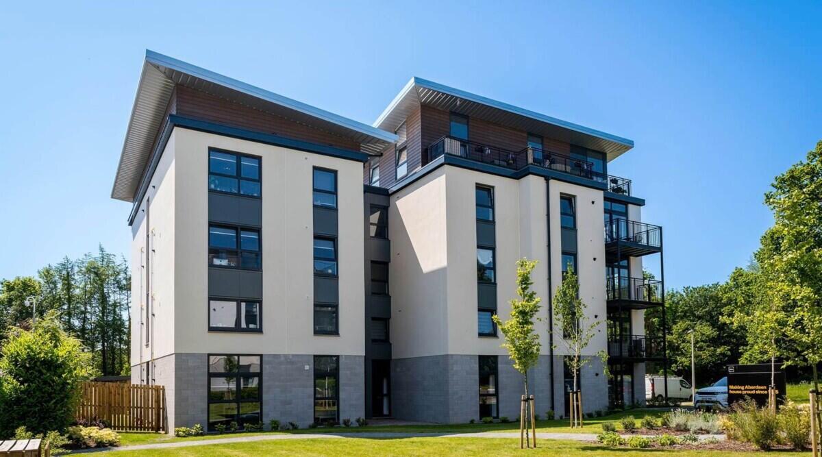 Parklands in Aberdeen - view