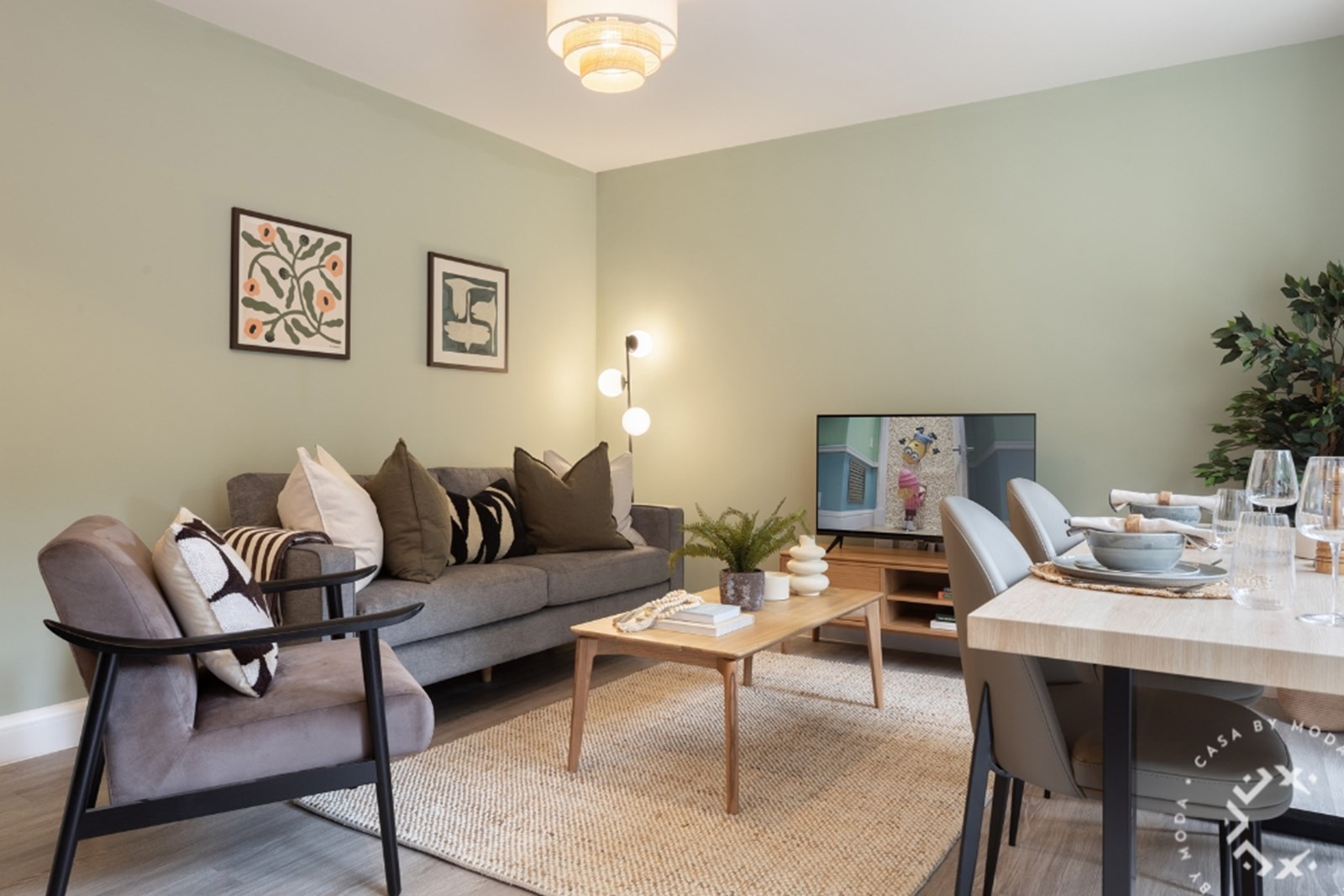 Abbey Court in Leeds - living room (image 1 of 9)