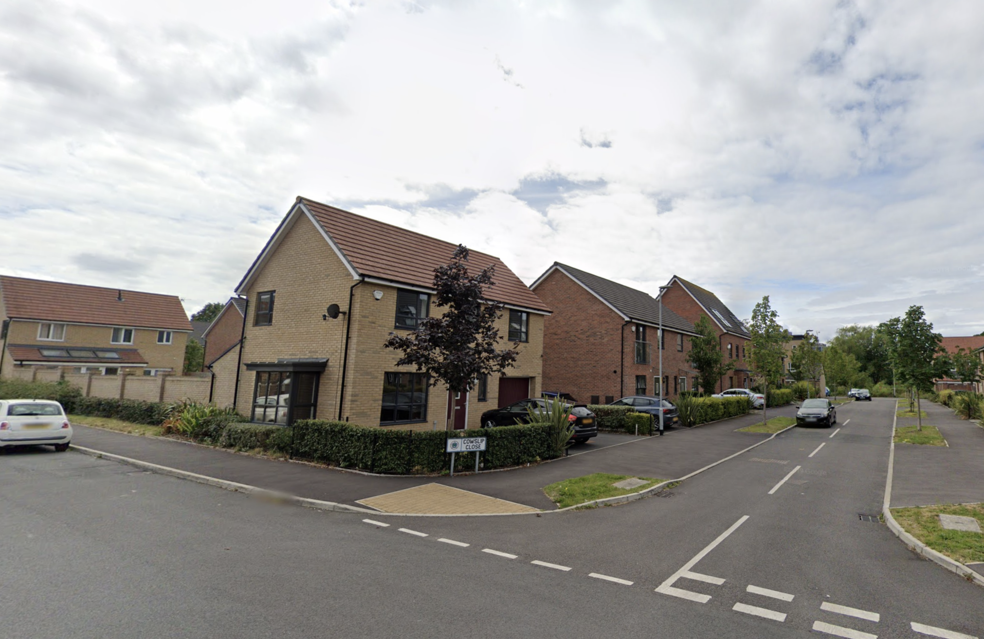 Meadow Road in Salford - view