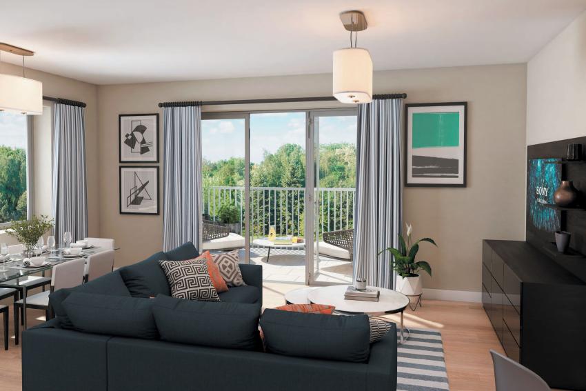 Springfield Place in Tooting - living room (image 2 of 5)