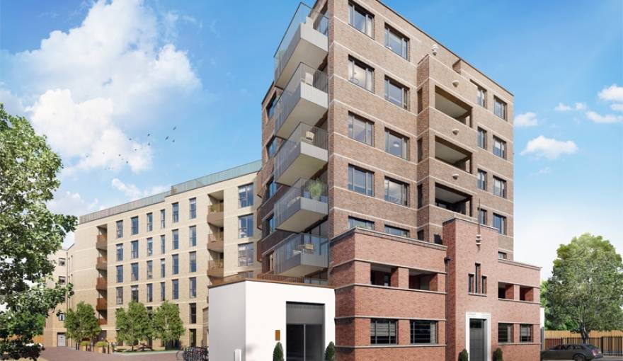 The Moorings in Brentford - view