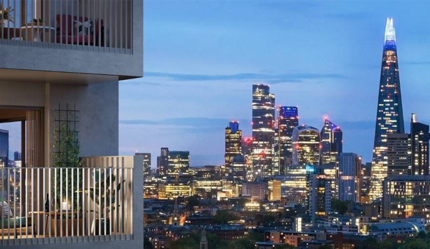 Park & Sayer in Elephant And Castle - balcony view (image 1 of 6)
