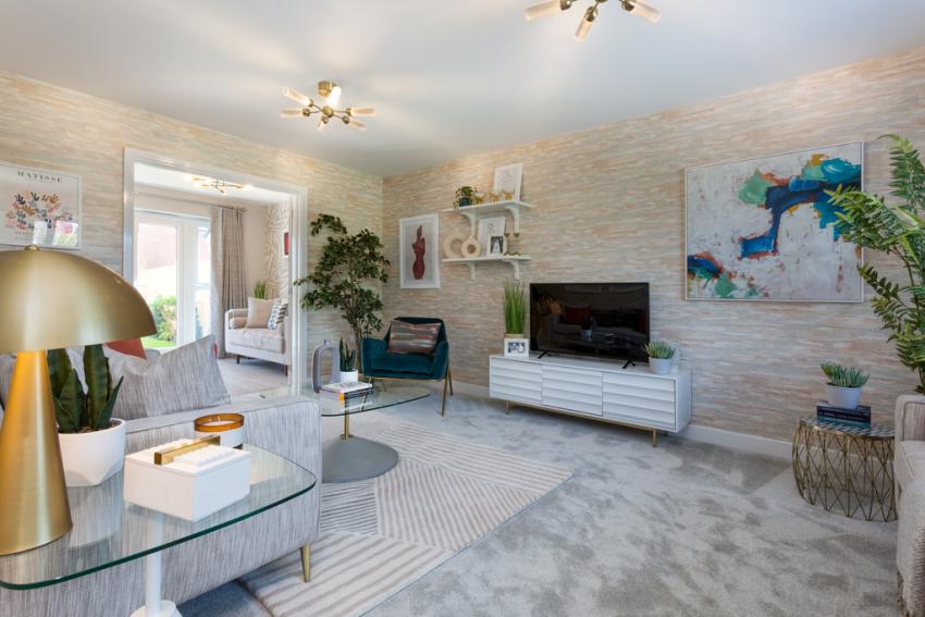 Haddon Green in Norman Cross - living room (image 3 of 16)