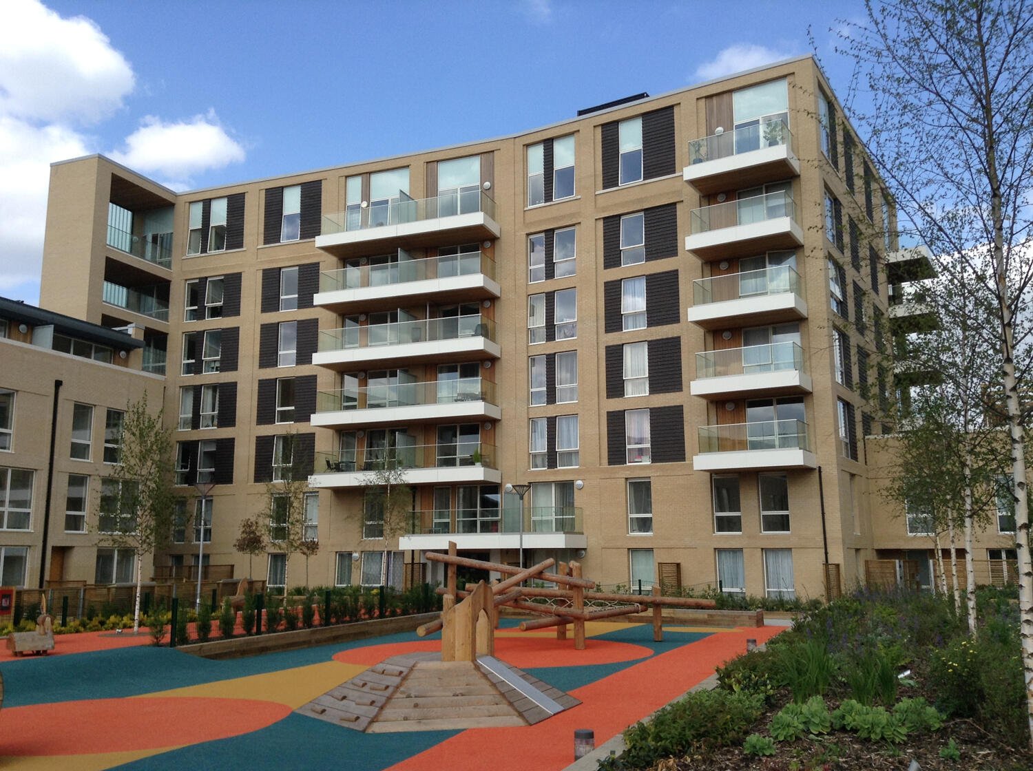Hallsville Quarter in Silvertown - view