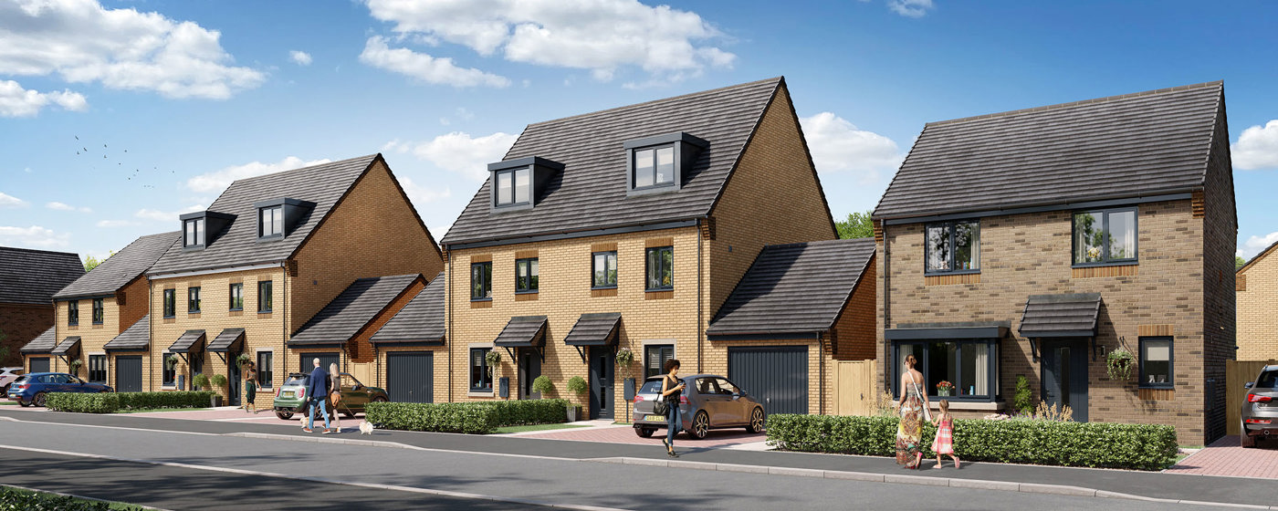 Redwing Square in Corby - view (image 1 of 2)