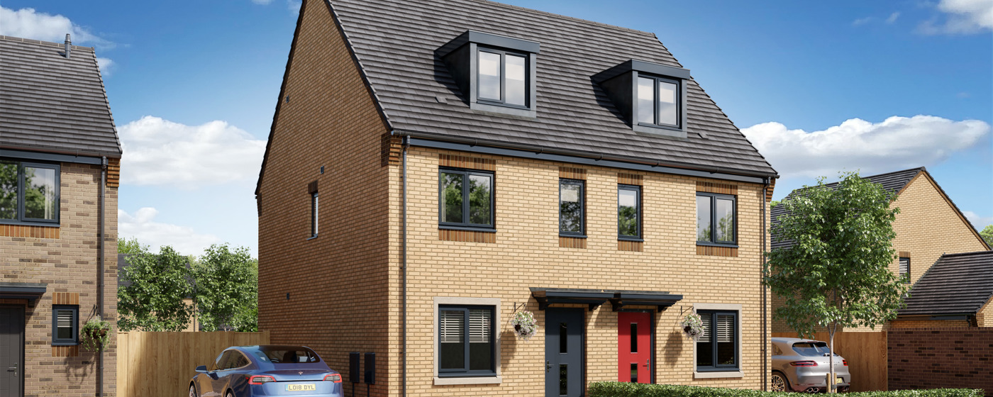Redwing Square in Corby - view (image 2 of 2)