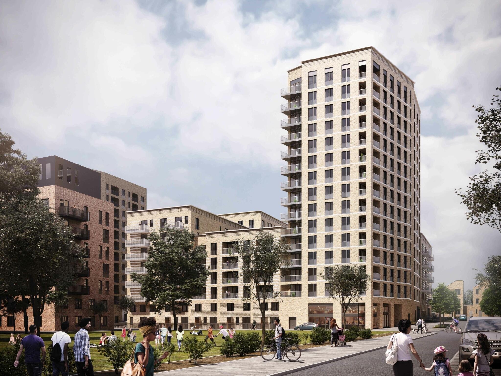 L&Q at Acton Gardens Shared Ownership in Acton - view