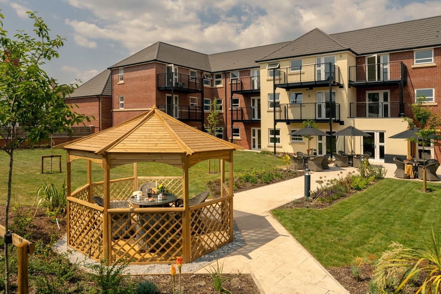 Foxglove Place in Ashill - view