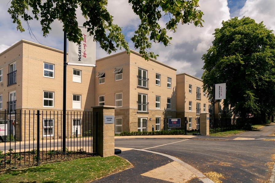 Hewson Court in Hexham - view