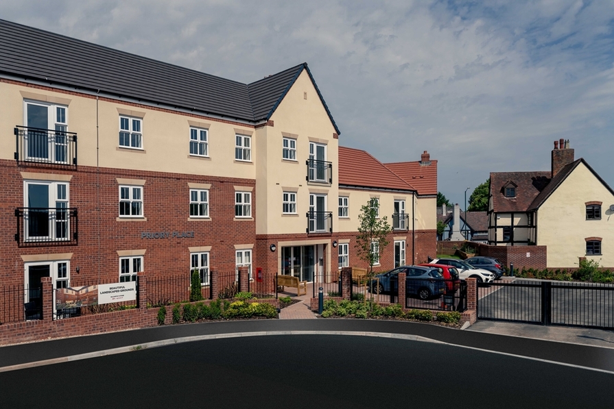 Priory Place in Studley - view (image 1 of 5)