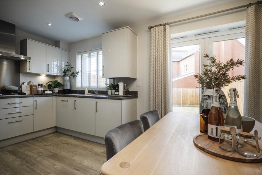 The Willows in Kineton - kitchen area (image 1 of 4)