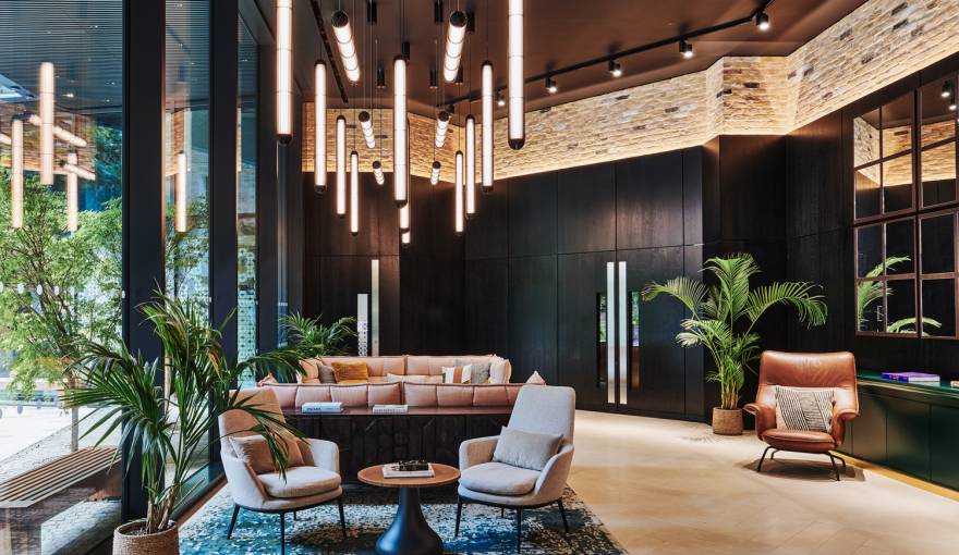 One Crown Place in Hackney - living room (image 3 of 13)