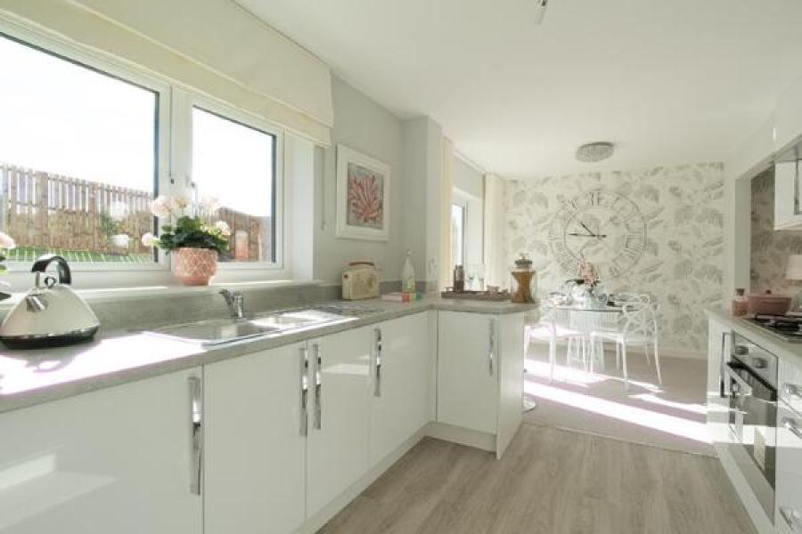 Rosebank in Dunipace - kitchen area (image 3 of 10)