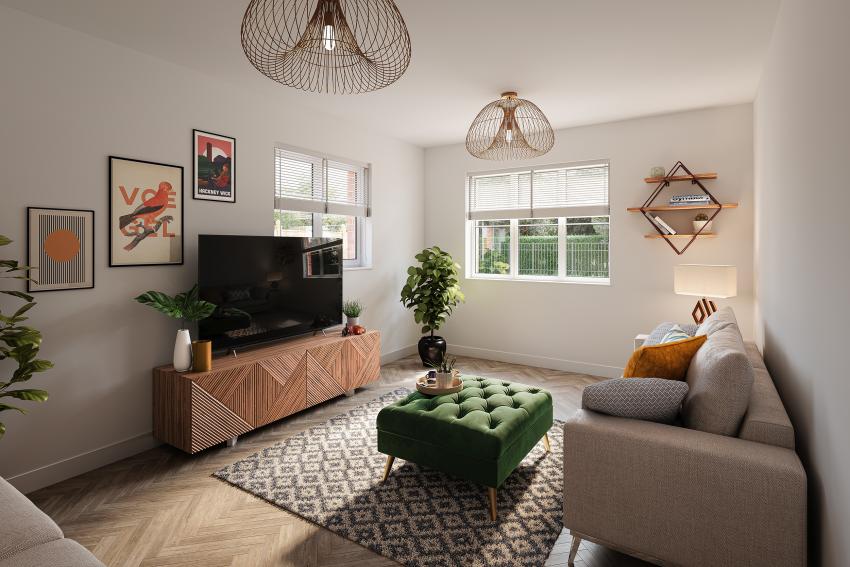 The Aviary Shared Ownership in Oxford - living room (image 1 of 4)
