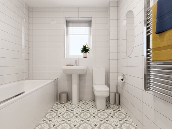 Orchard Gardens in Knaresborough - bathroom (image 2 of 7)