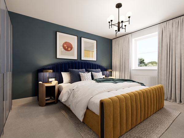 Orchard Gardens in Knaresborough - bedroom (image 3 of 7)