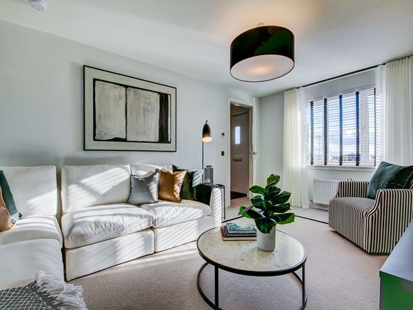 The Willows in Edinburgh - living room (image 2 of 8)