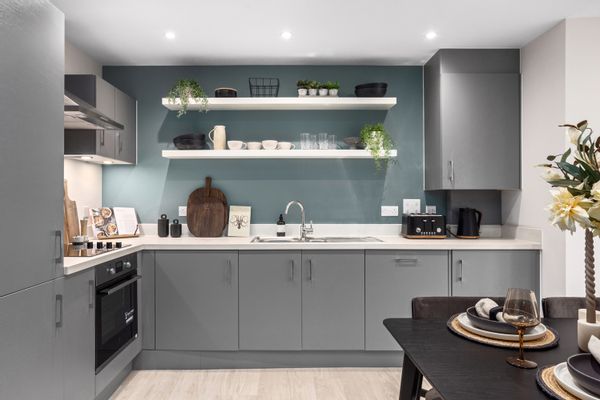 Beck Gardens at Langley Court in Beckenham - kitchen area