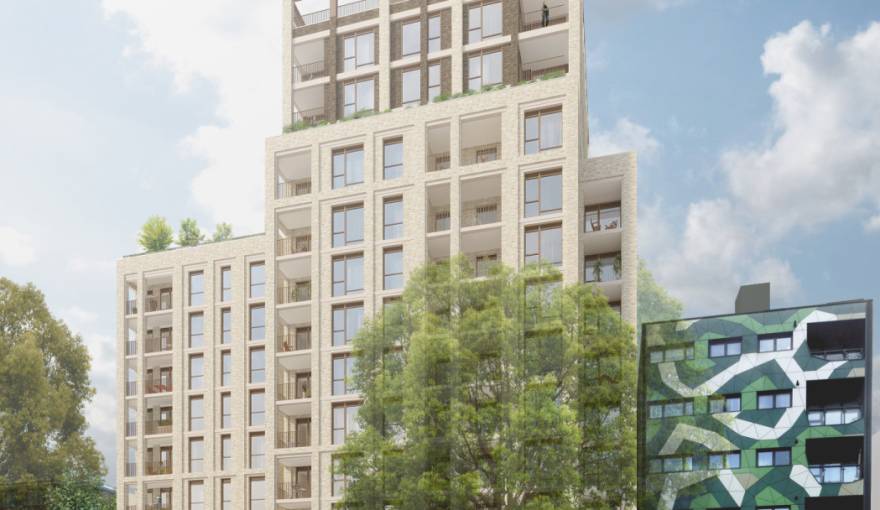 New Kent Row in Elephant And Castle - view