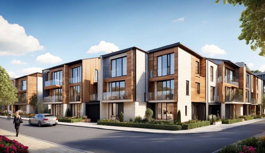 Grafton Quarter Townhouses in Croydon - view