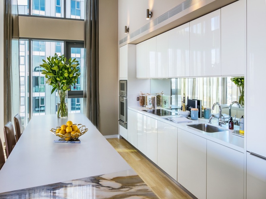 Riverside Quarter in Wandsworth - kitchen area (image 3 of 12)