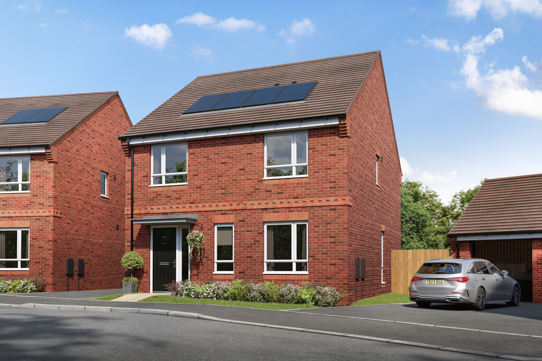 4 bedroom semi-detached with parking for two cars - Image 1