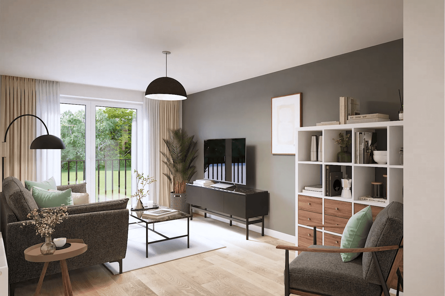 2 bedroom apartment with flooring included throughout - Image 1