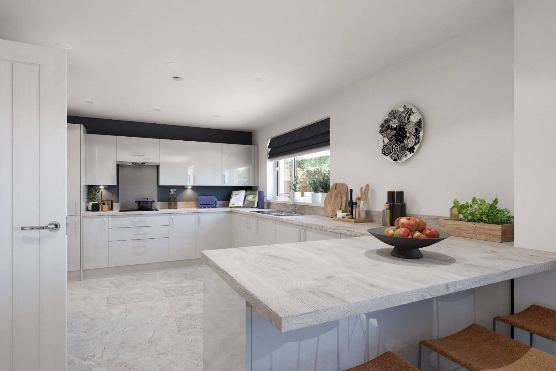 4 bedroom detached with three double bedrooms and study - Image 1