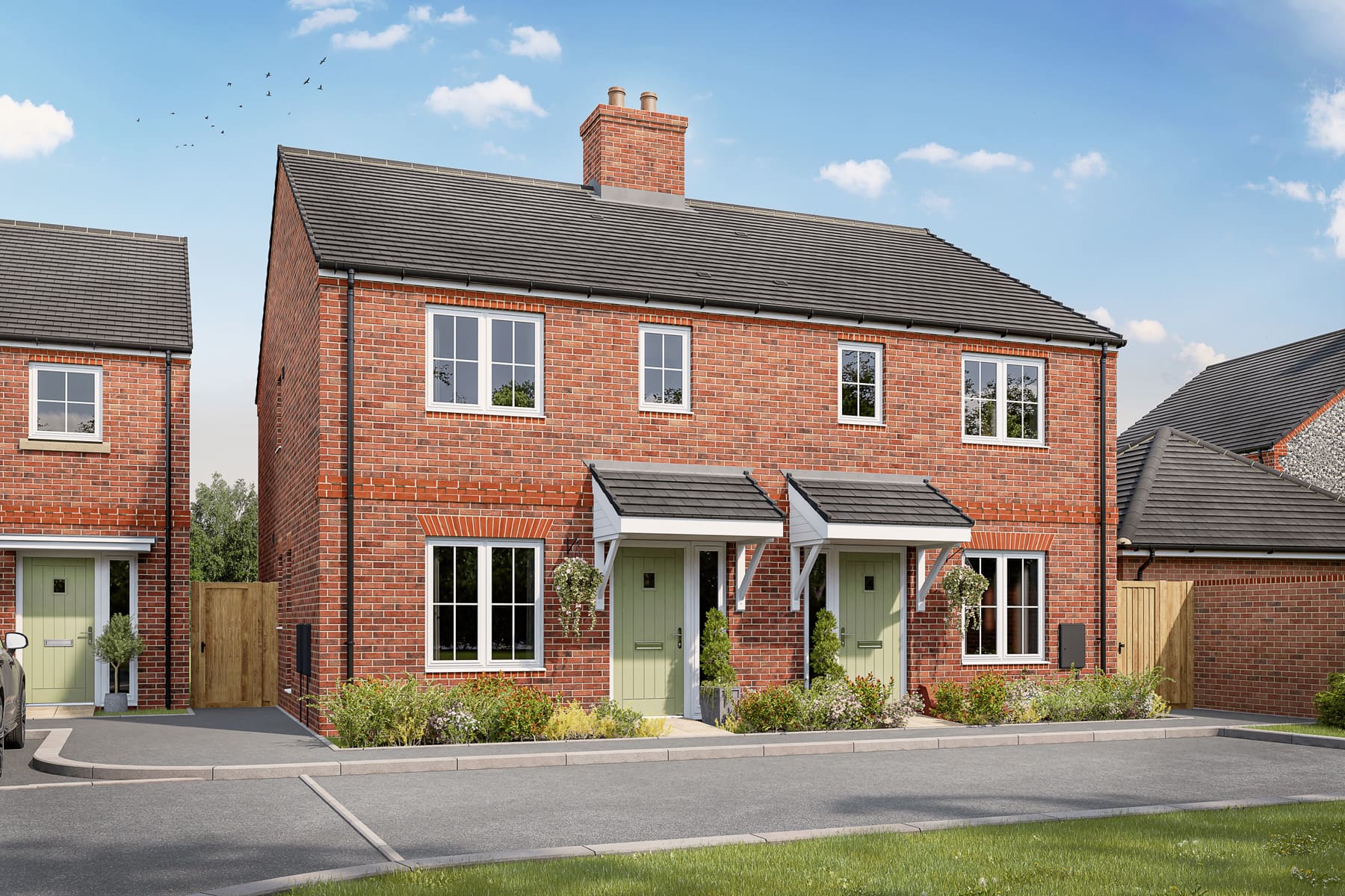 3 bedroom semi-detached with west facing garden - Image 1