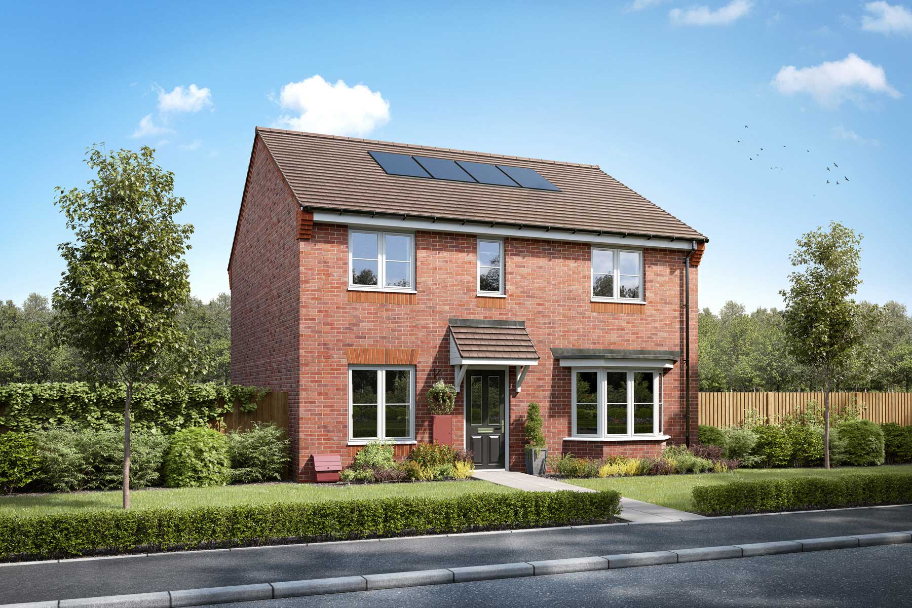 4 bedroom detached with a large open plan kitchen diner - Image 1