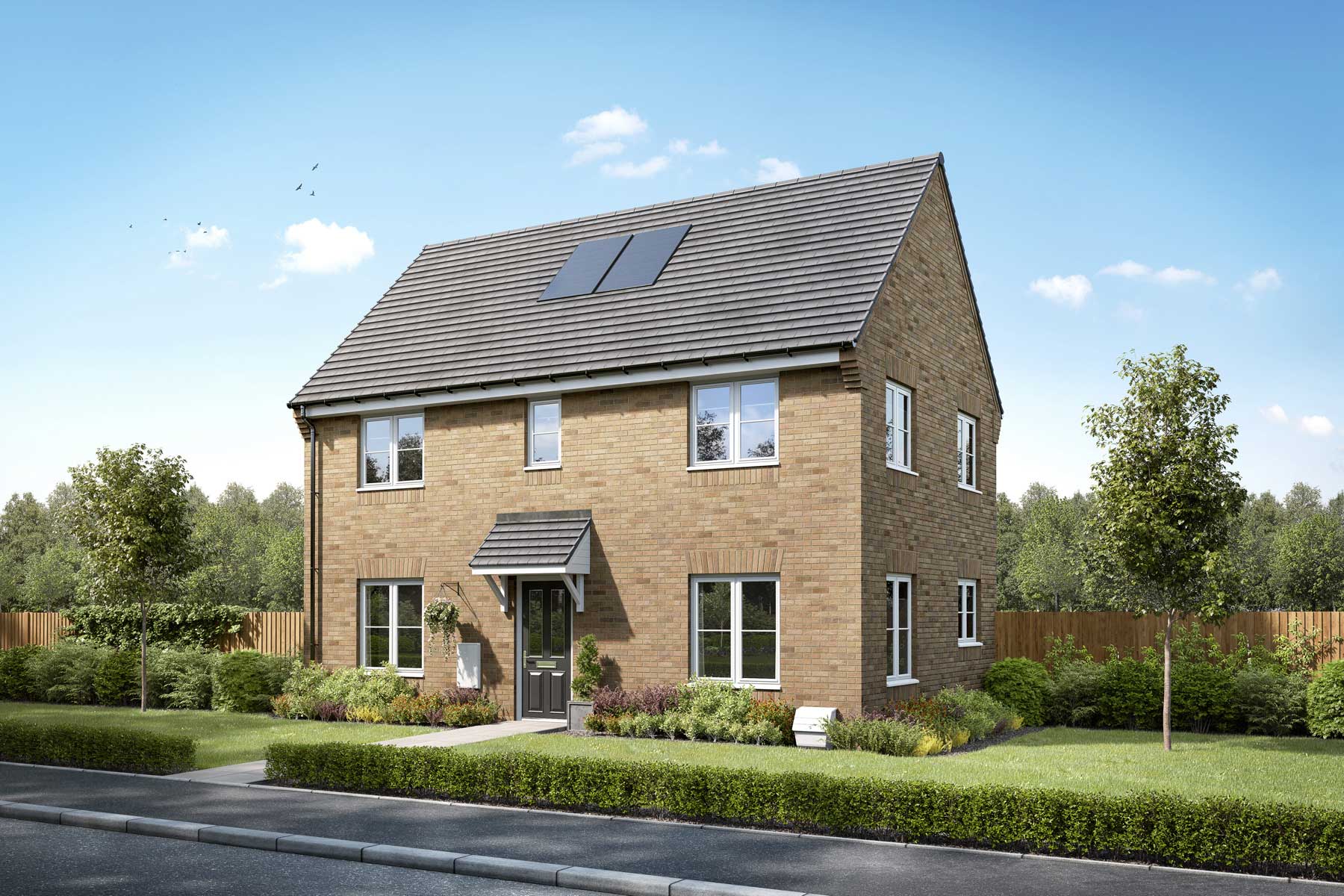 3 bedroom detached with 2 parking spaces - Image 1