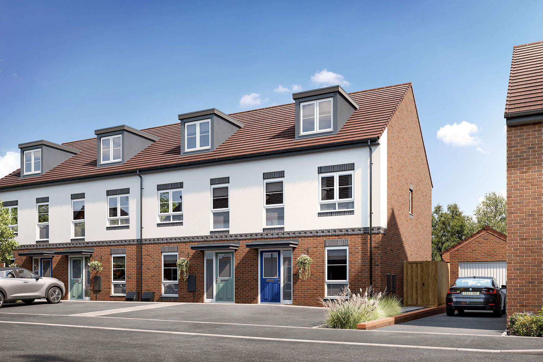 3 bedroom mid terrace with south-west facing garden - Image 1