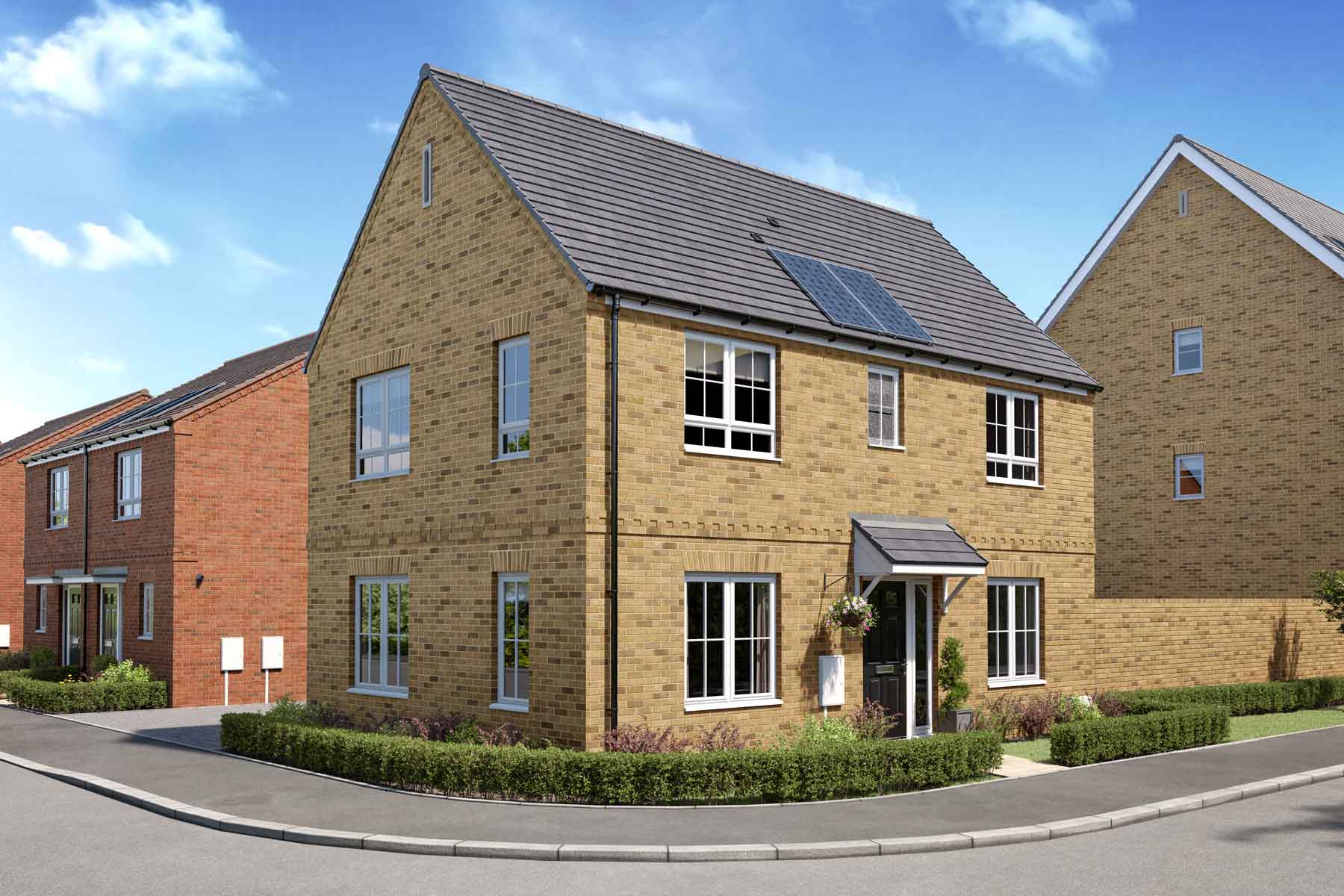3 bedroom detached with garage and driveway parking - Image 1