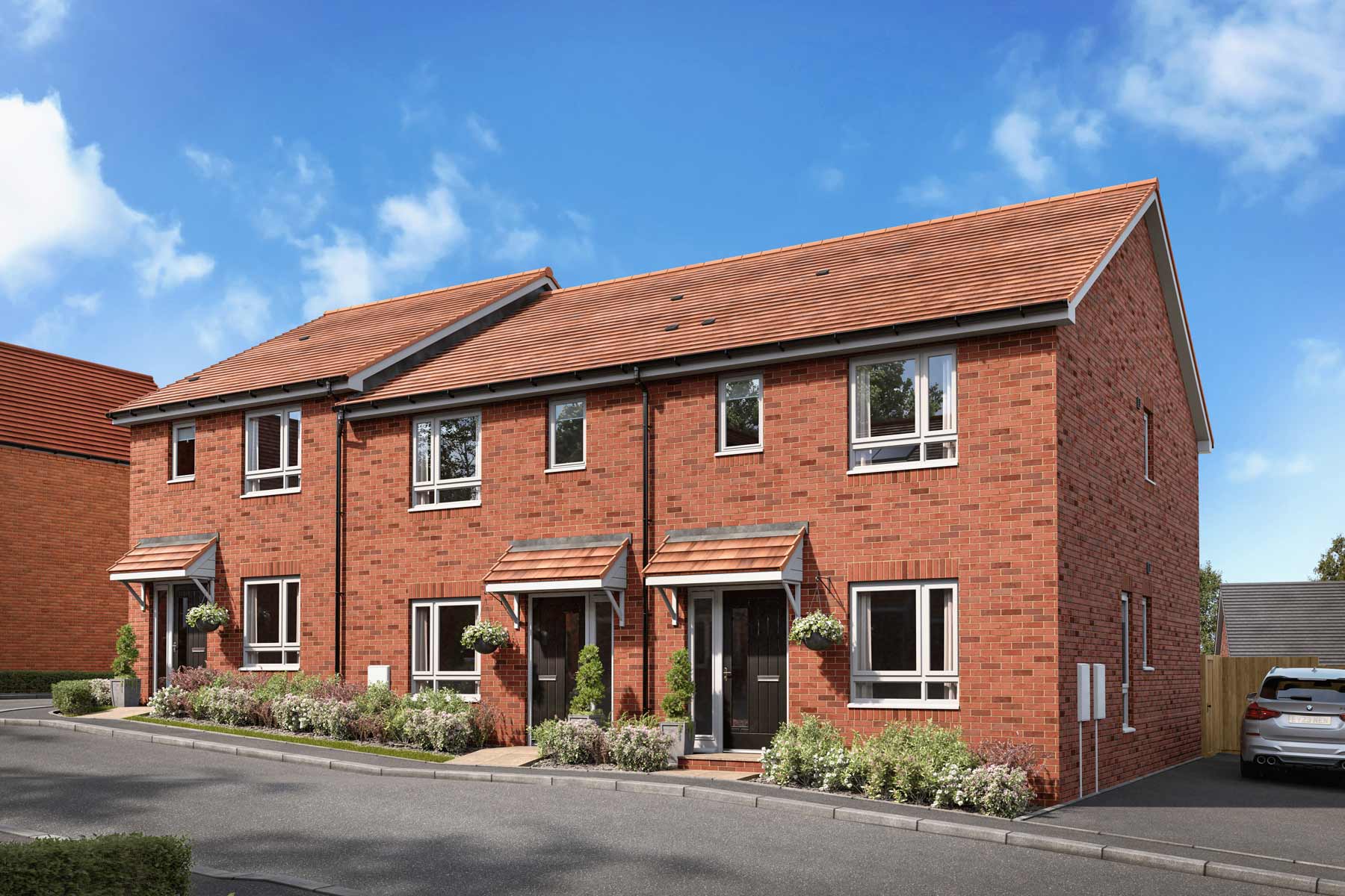 3 bedroom end terrace with two parking spaces - Image 1