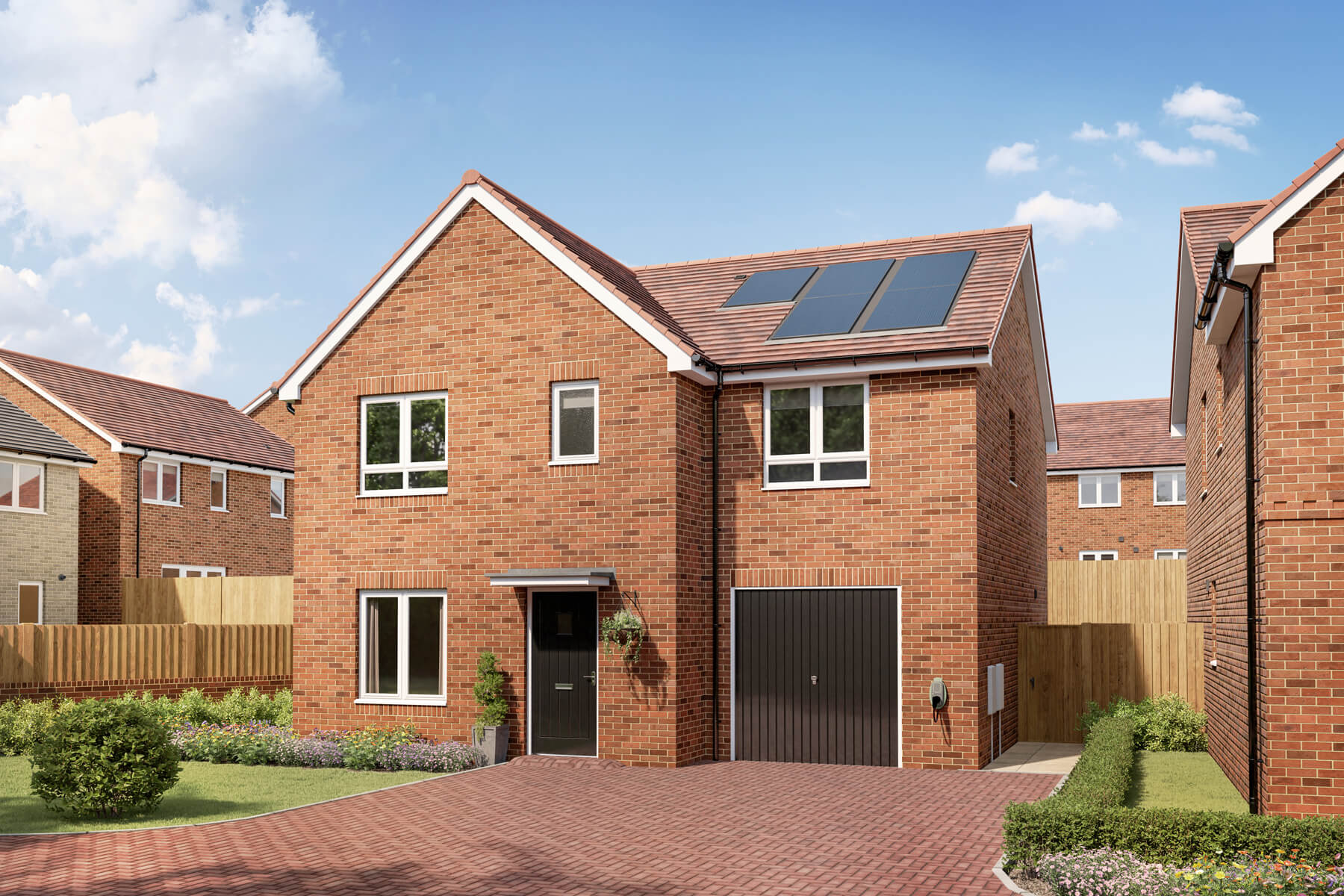 4 bedroom detached with integral garage - Image 1