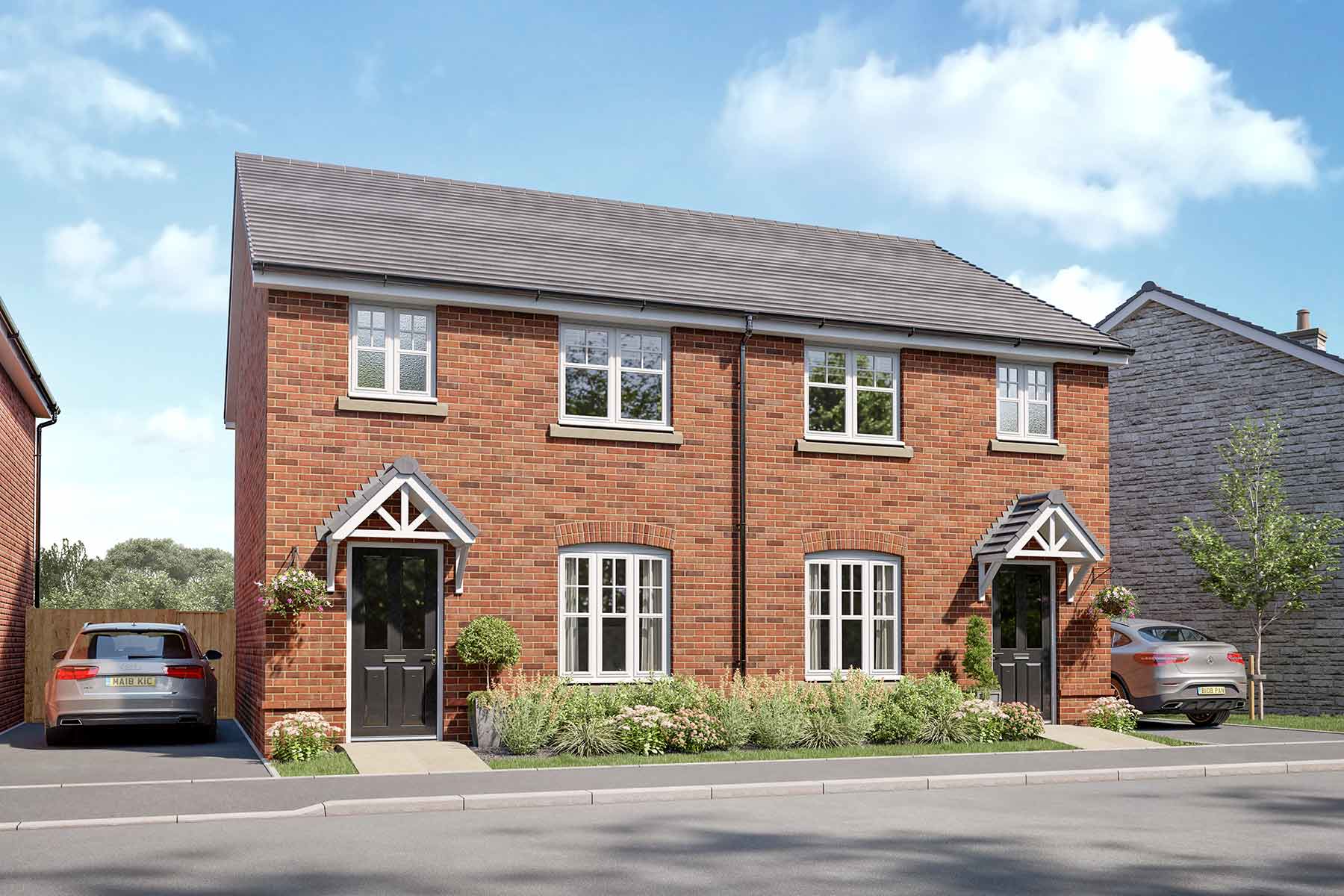 3 bedroom semi-detached with built in wardrobe - Image 1