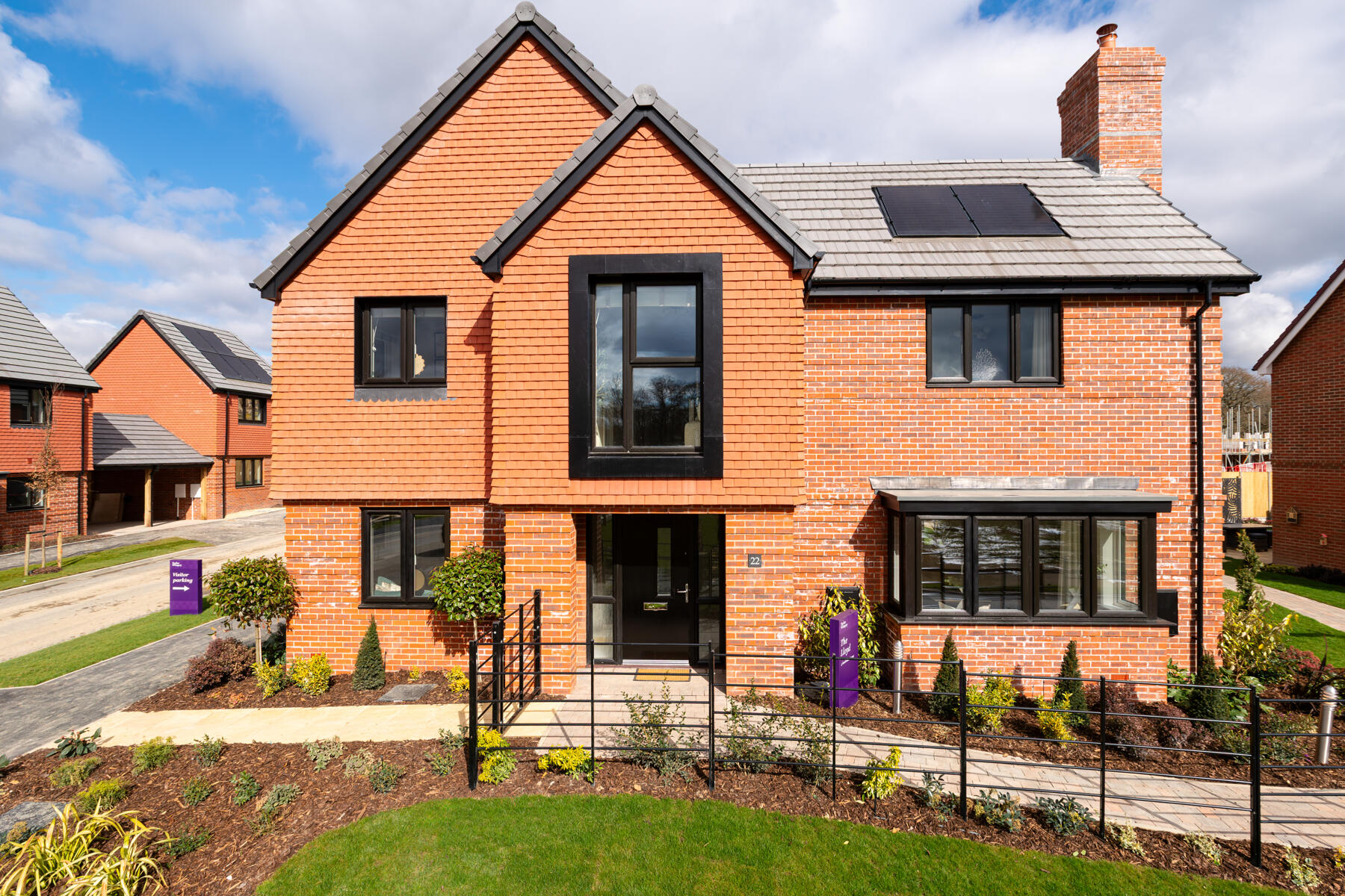 4 bedroom detached with linked detached carport and beautifully specified with integrated AEG appliances  - Image 1