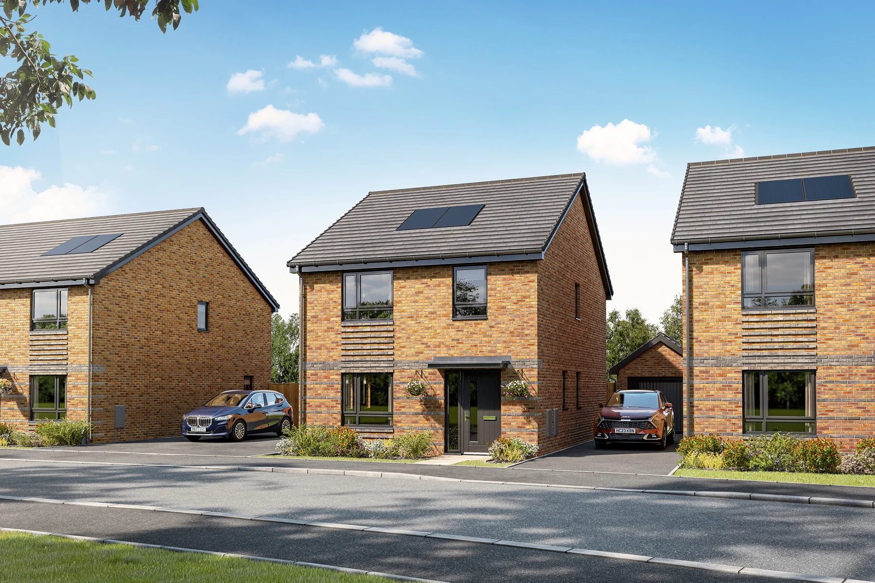 4 bedroom detached corner plot with garage - Image 1