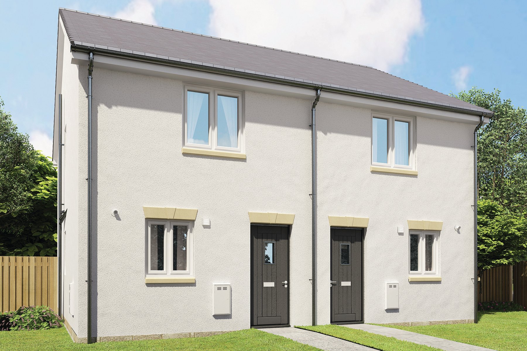2 bedroom mid terrace with open-plan lounge diner - Image 1