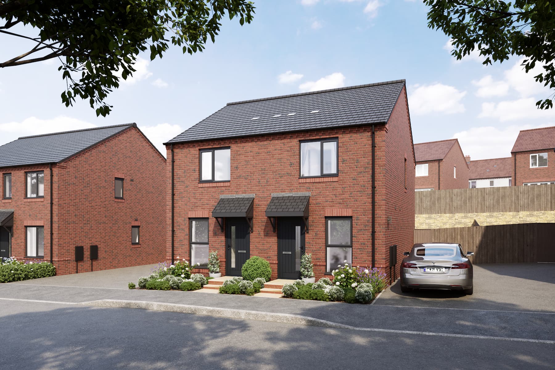 2 bedroom semi-detached with open plan living / diner - Image 1