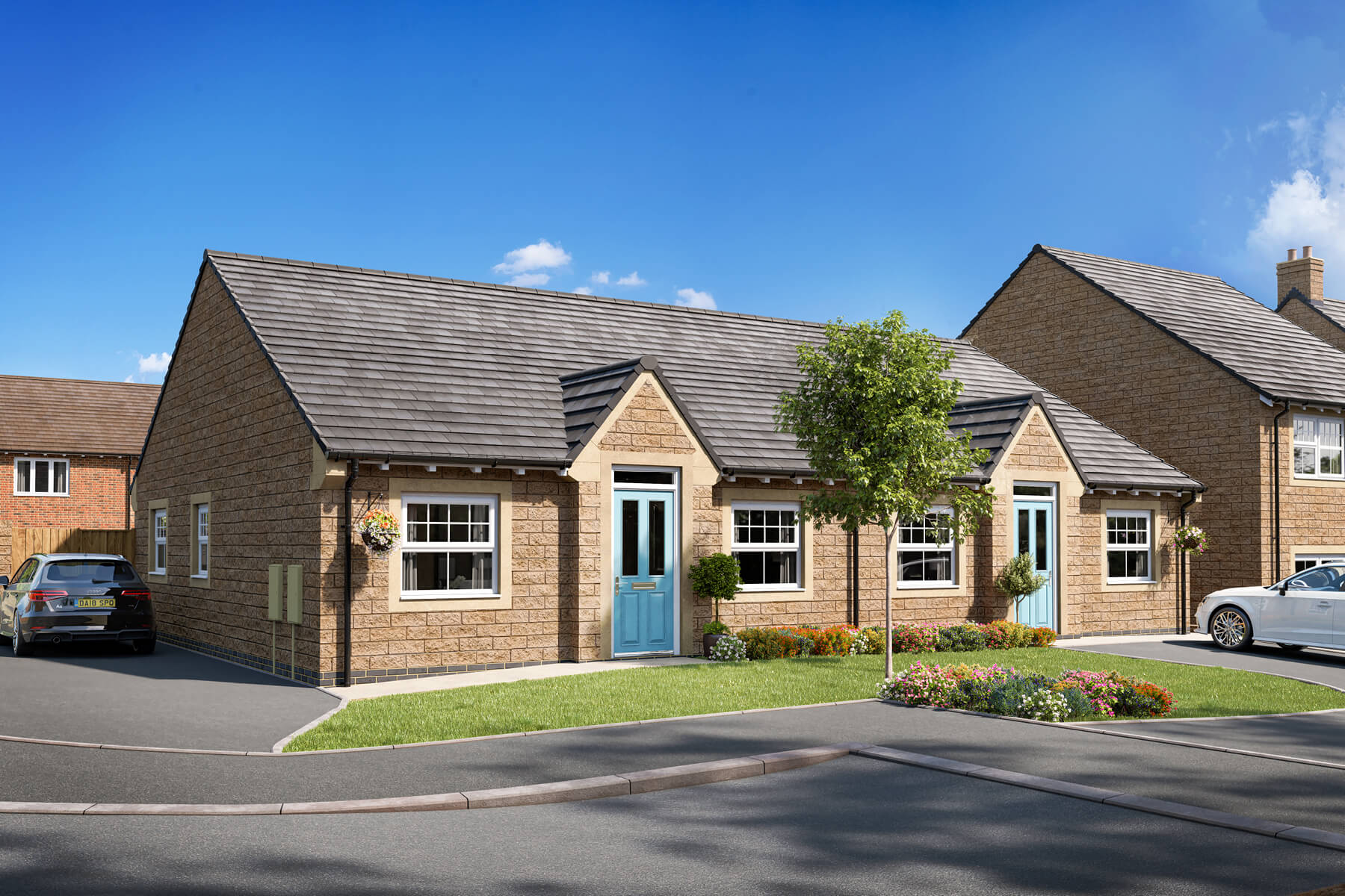 2 bedroom bungalow with a south facing garden - Image 1