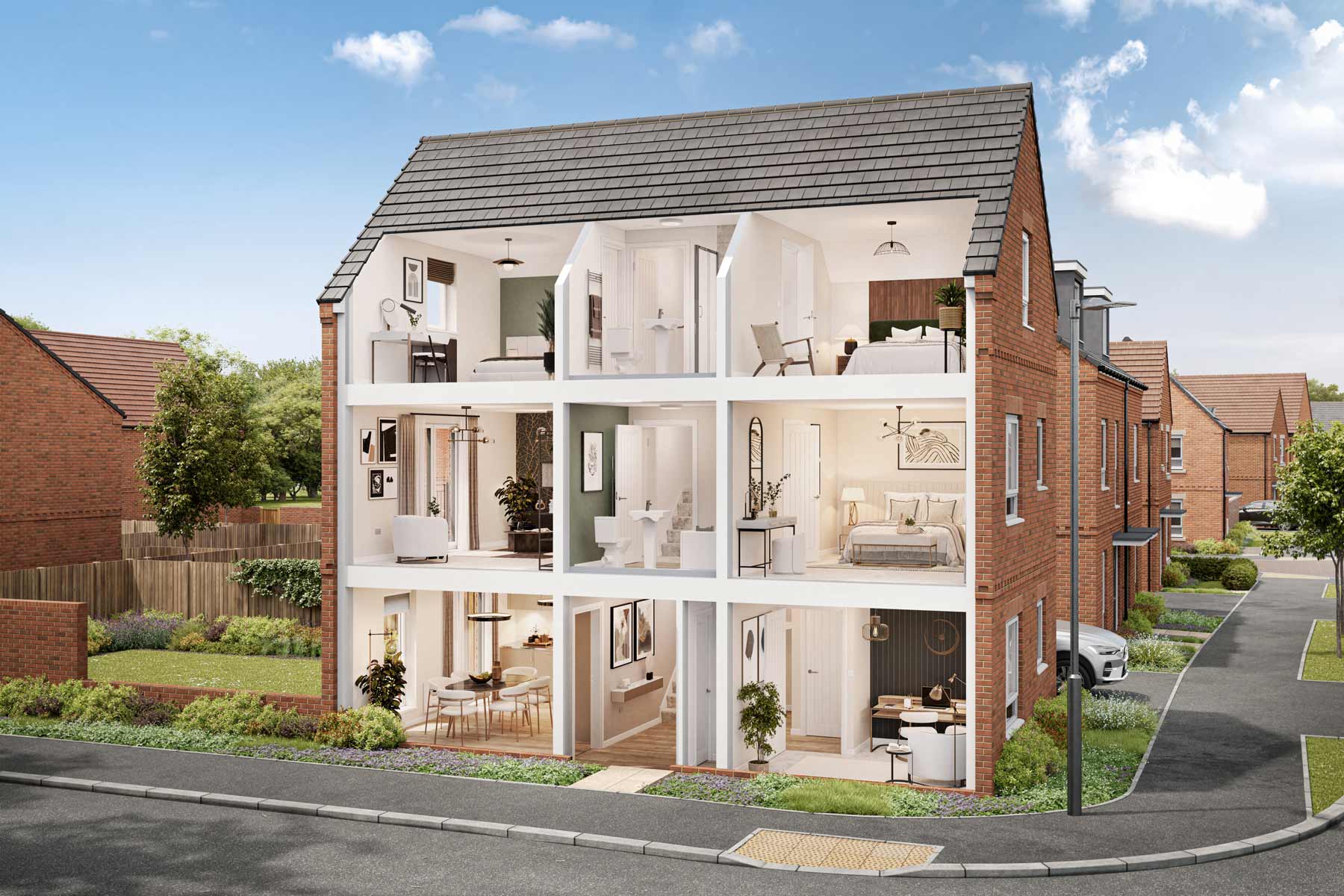 3 bedroom semi-detached with South facing garden - Image 1
