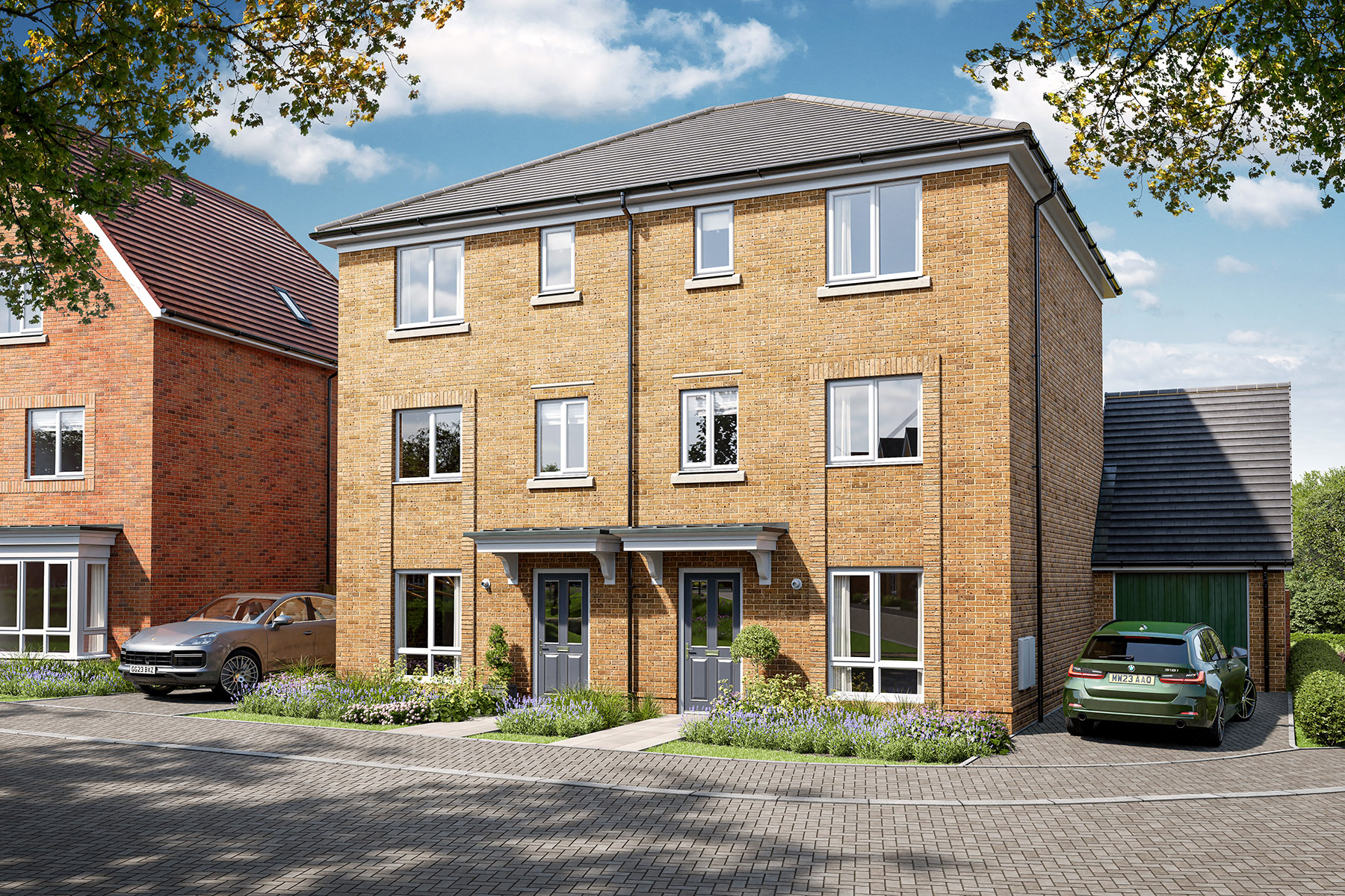 3 bedroom semi-detached with second floor study  - Image 1