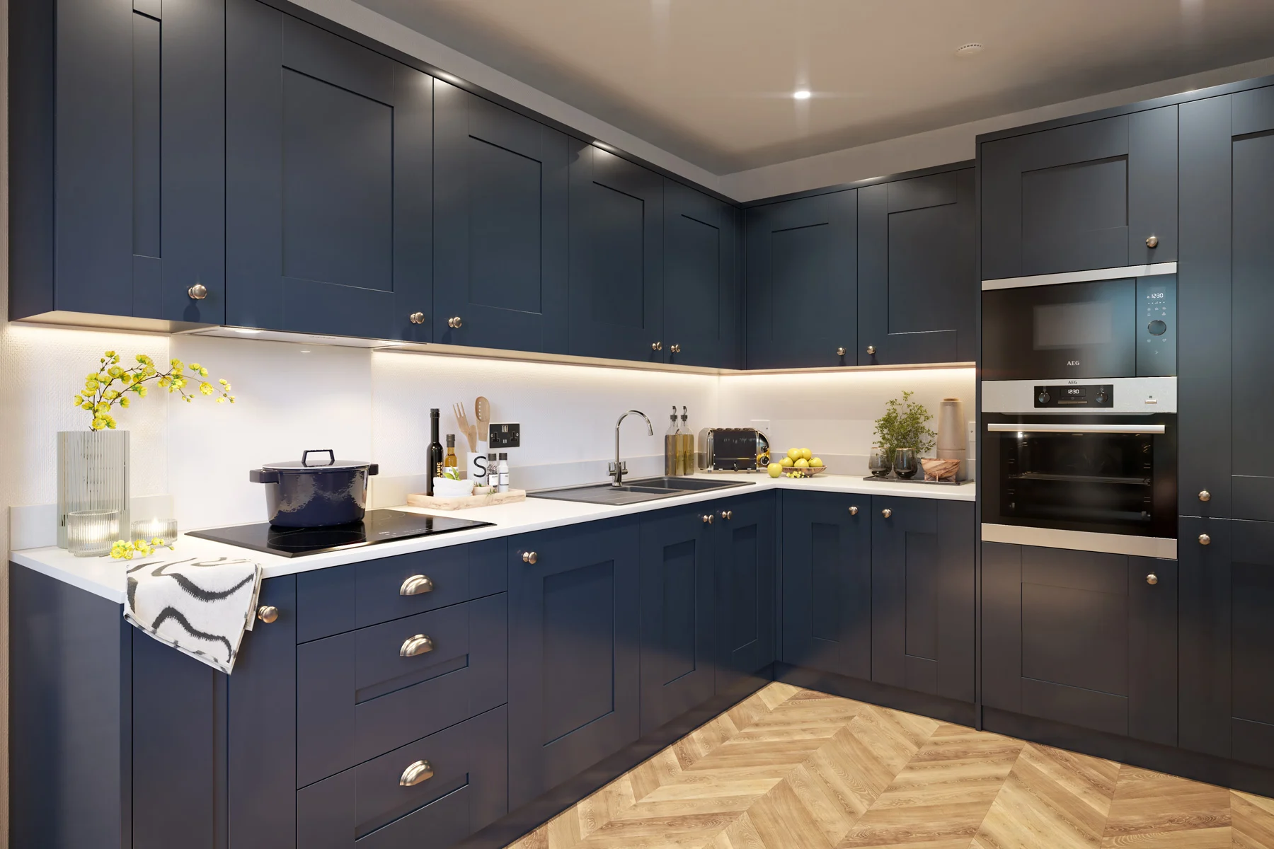 2 bedroom apartment first floor with green open space on your doorstep - Image 1